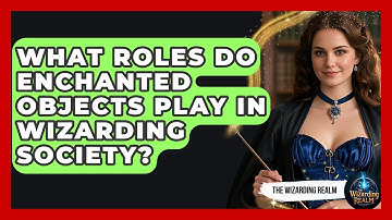 What Roles Do Enchanted Objects Play in Wizarding Society? - The Wizarding Realm