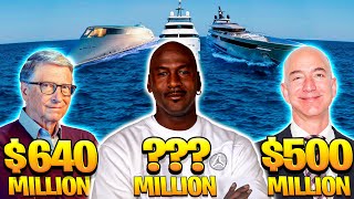 The Most EXPENSIVE Celebrity Yacht 💰🤑