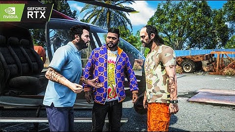 GTA 5 Remastered Next-Gen Ultra Realistic Graphic Mod Walkthrough 