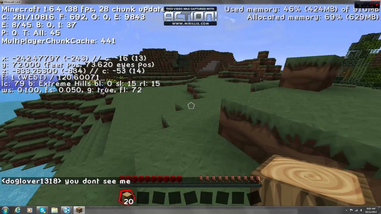 MineCraft Episode 1. First Ever Video - YouTube