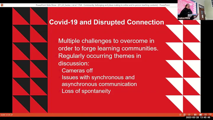 RIDE 2023 - Community, belonging and place-making in online and in-person teaching contexts