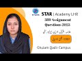 389 Assignment Question Paper | Allama Iqbal Open University Spring Semester 2025