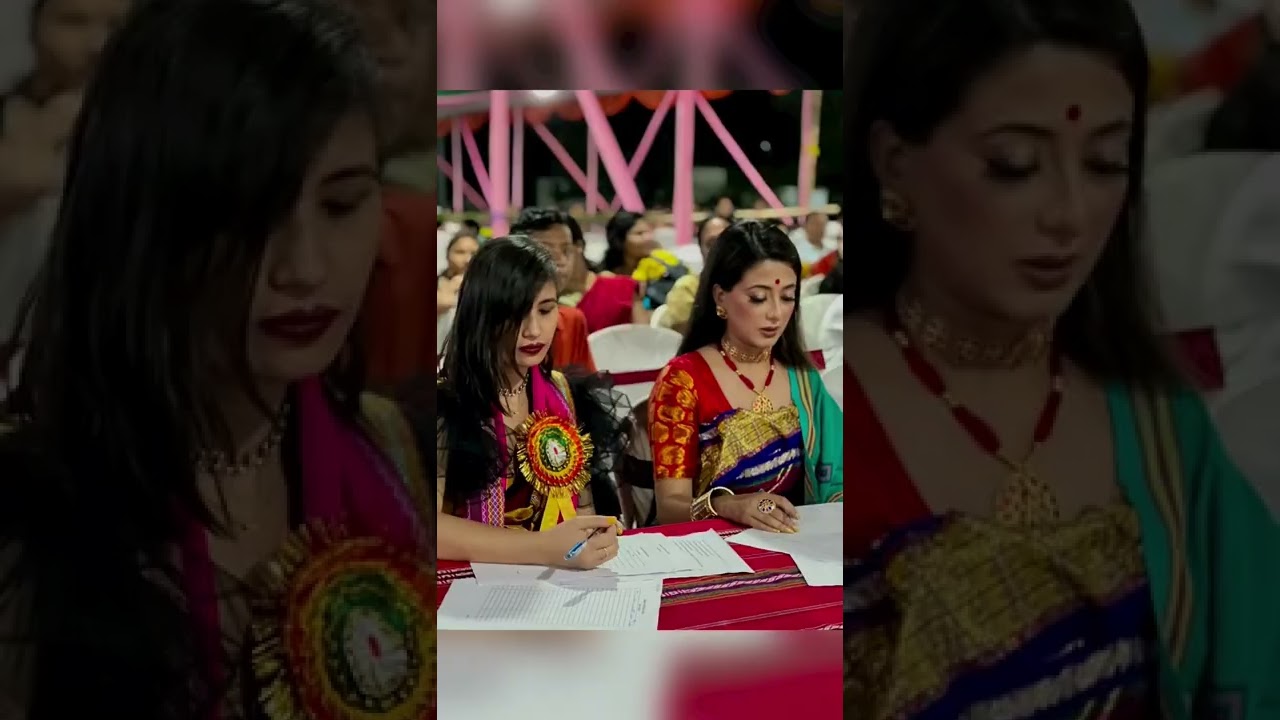 Rabha Girl Reel | Rabha Traditional Dress | Rabha Official Page | 