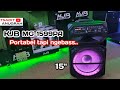 Speaker portabel kjb mg1599 pa baru  test sound  review kjb mg1599pa