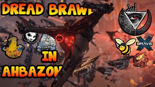 EVE Online - Wall of Dread Ahbazon  4900 pilots |  The Fall of the Goon's Fortizar | The Initiative.