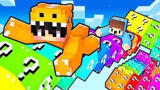 100 Pranks to Make Your Friends RAGE QUIT in Lucky Block Race!