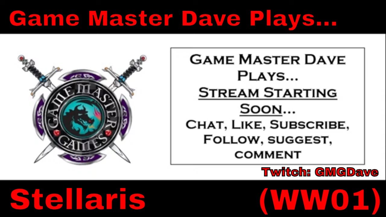 Stellaris, Game Master Dave Plays... (WW01) - YouTube