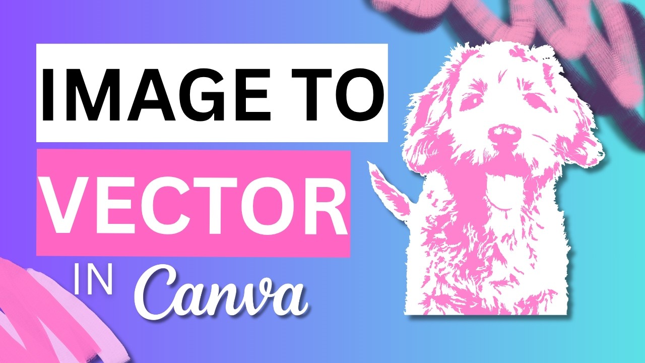 How to Convert Images to Vectors in Canva - YouTube