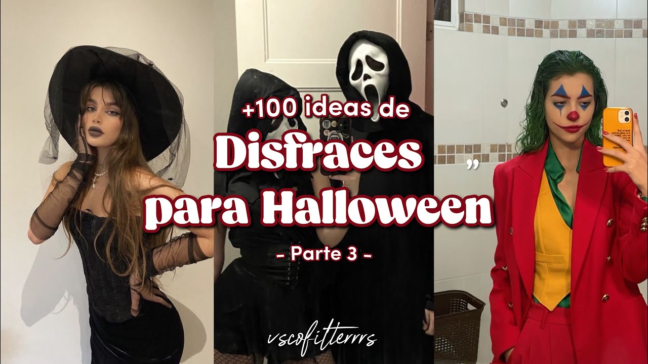 +100 ideas de disfraces para Halloween 2024 | Halloween costumes ideas | Parte 3