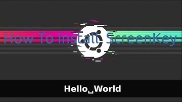 How To Install ScreenKey On Linux | Linux Mint 20, Ubuntu 20.04,etc..