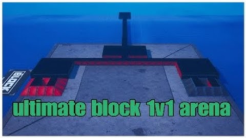 How to build the ultimate block 1v1 arena  (creative Fortnite)