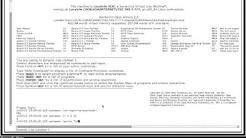 Symbolics Lisp Machine demo Jan 2013