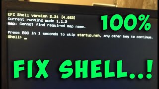 Fix Shell on New Notebook, Новый Ноутбук Shell Как Обойти Выйти, Shell при загрузке компьютера..2022