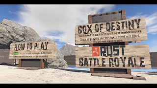 Rust сервер Battle Royale. Пробуем со Смайлом.