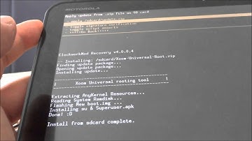 How to Root motorola Xoom WiFi/3g/4g Step by Step Part 2 The easy way