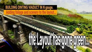 ADDING FOLIAGE AND SCENERY TO THE LAYOUT