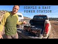 Affordable and Simple Lithium Battery Power Station Setup for Camping, Preppers and Off Grid Living
