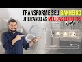 Como fazer um banheiro com as medidas corretas! - PARTE 01