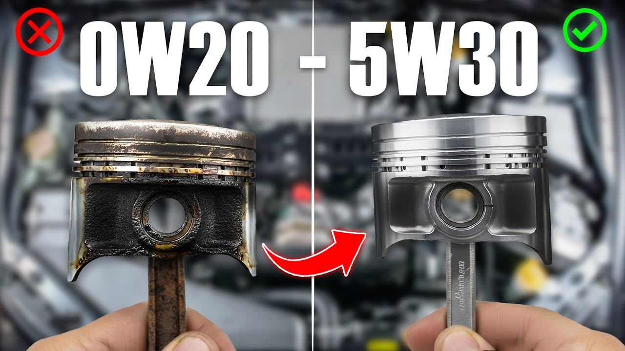 The TRUTH About 0W 20 vs 5W 30 Oil (75 Engines Tested!) - YouTube