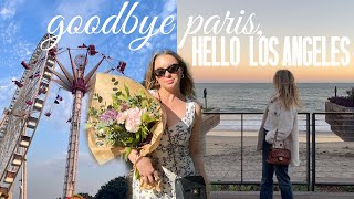 goodbye paris, hello la