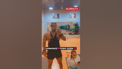 ❤️HARMONIZE KAMSHINDISHA GYM POSHY QUEEN 🥰💕😜💥 #music #love #viralvideo #shortsvideo #live
