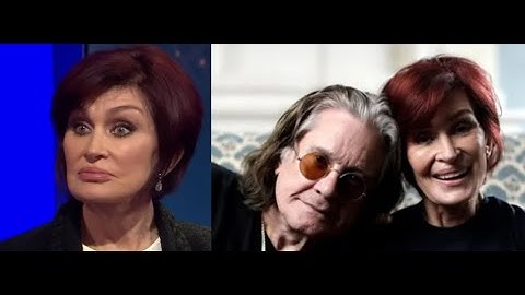 Sharon Osbourne opened up on Ozzy