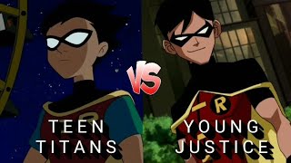 Scott Menville vs Jesse McCartney (Robin Voice comparison)