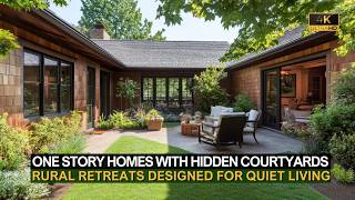 Small Courtyard, Big Life: One-Story Layouts Perfect for Quiet Rural Retirement
