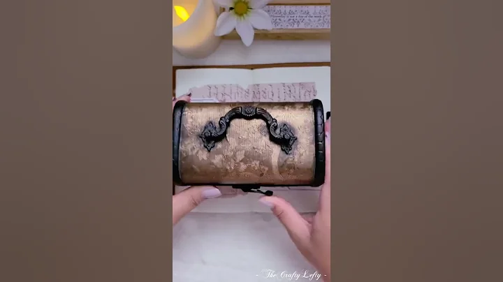 Journal With Me ASMR | Vintage Journal #shorts #asmr #journal