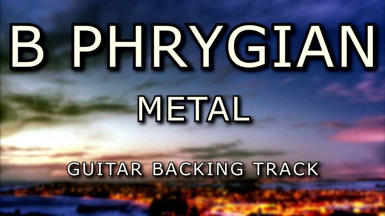 B Phrygian Metal Guitar Backing Track [ 7 String ]