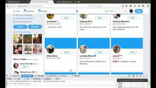 Mass unfollow and follow on twitter Gain more followers with this JavaScript web scrapping trick