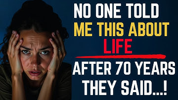 The Most Honest Life Lessons No One Talks About | Advice From Old People