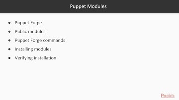 Mastering Puppet 6 for Large Infrastructures: Public Modules | packtpub.com