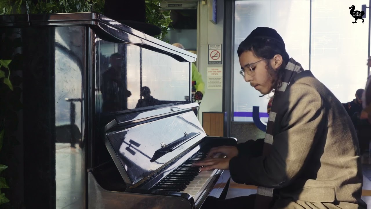 me playing freestyle in the train station hahagana in tel aviv