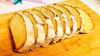 Keto orange pound cake made from scratch | flavored