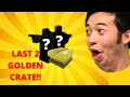 Opening my last 2 golden crate!! || Tower Defense Simulator