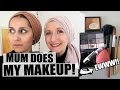 Mum does my makeup!! (using only her makeup)