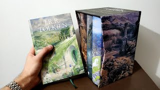 The Hobbit & The Lord of the Rings Illustrated by Alan Lee Hardcover Boxset