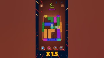 Wood Block Jam - Level 119 Solution 🔓 | Fastpass Reward Unlocked!