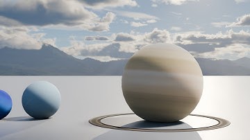 Baunching planet | Solar System 3D Size Comparison | 3D Animation!