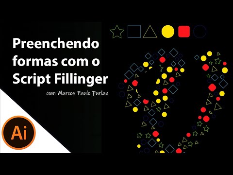 Adobe Illustrator: Filling shapes with the Filler script