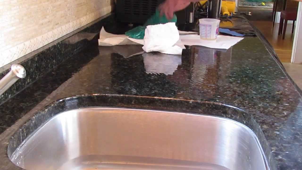 Granite Fabrication Step By Step How To Fix A Chip In Granite