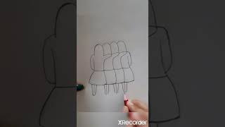 4 Best Friend drawing #shorts #drawing #girldrawing