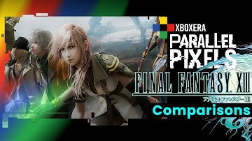 Final Fantasy XIII - Backwards Compatibility - Xbox 360 vs Xbox One X! [4K]