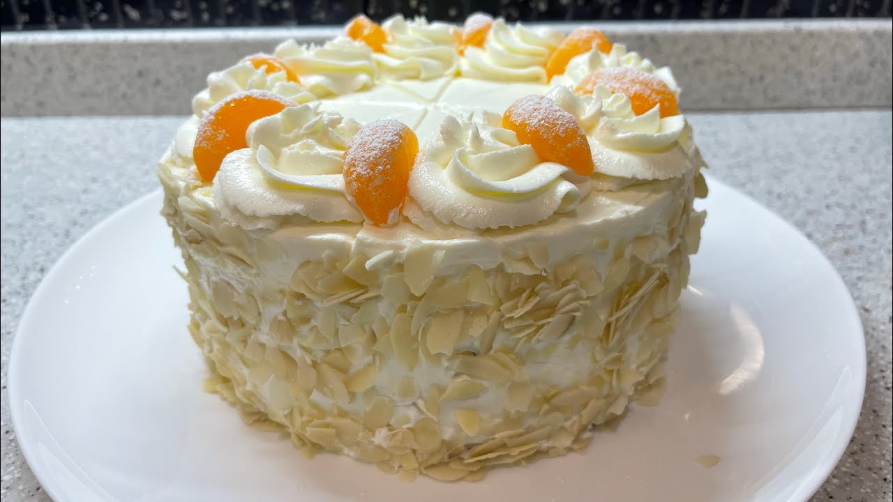 ВКУСНЫЙ Торт С Мандаринами На НОВЫЙ ГОД! РЕЦЕПТ