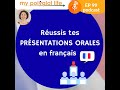 Podcast  russis tes prsentations orales en franais coaching de franais