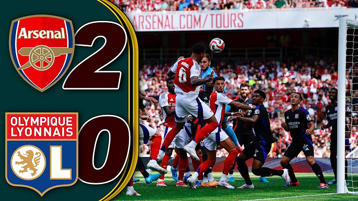 Arsenal VS Lyon [2-0] Full Highlights. [HD]