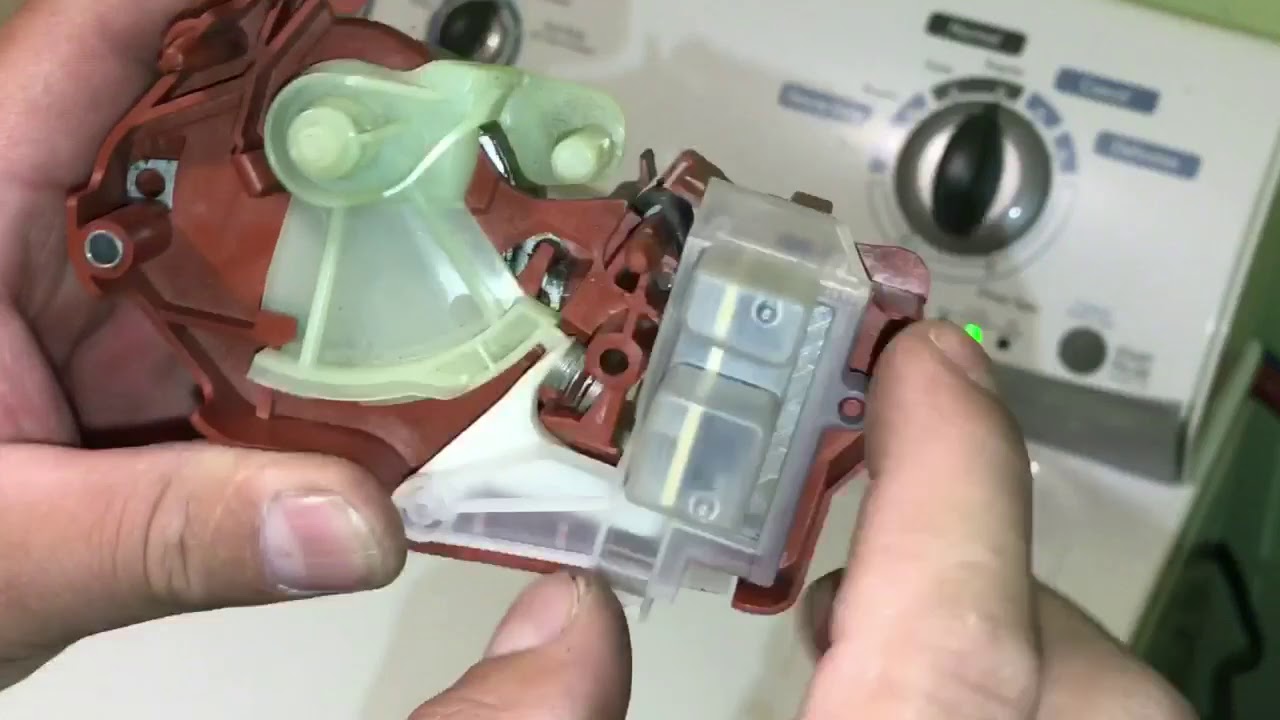 Como checar shift actuator de lavadora digital