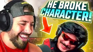 Dr Disrespect Breaking Character! 🤣 (Reaction)