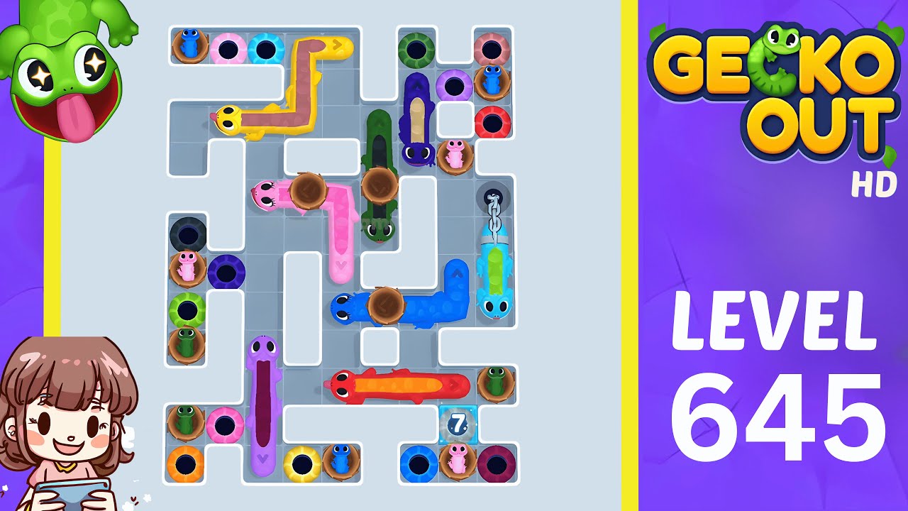 Прохождение Gecko Out, уровень 645